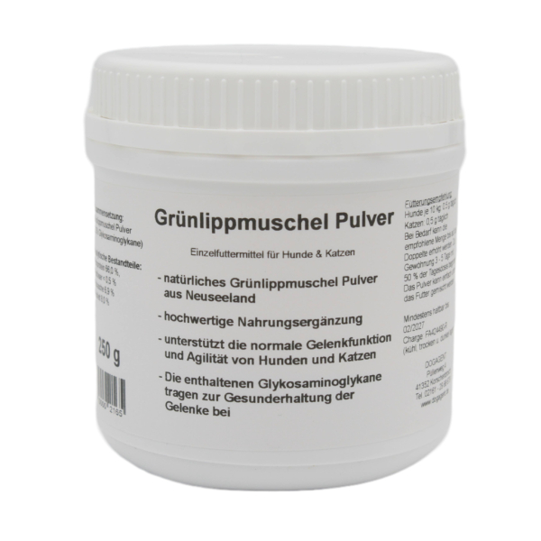 Grünlippmuschel Pulver aus Neuseeland