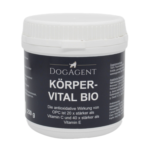 Körper-Vital für Hunde - OPC in BIO-Qualität