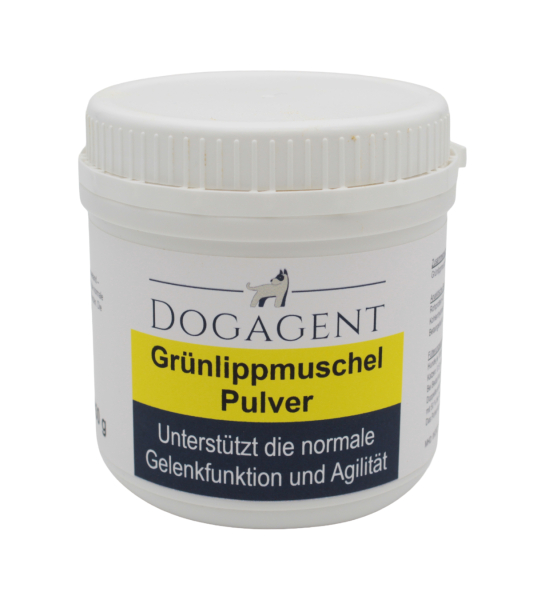 Grünlippmuschel Pulver für Hunde | Gelenkpulver für Knorpel & Bewegungsapparat