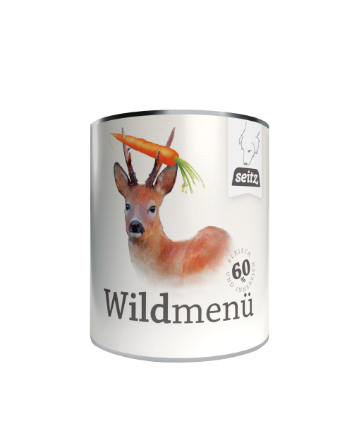 Wildmenü - Nassfutter für Hunde