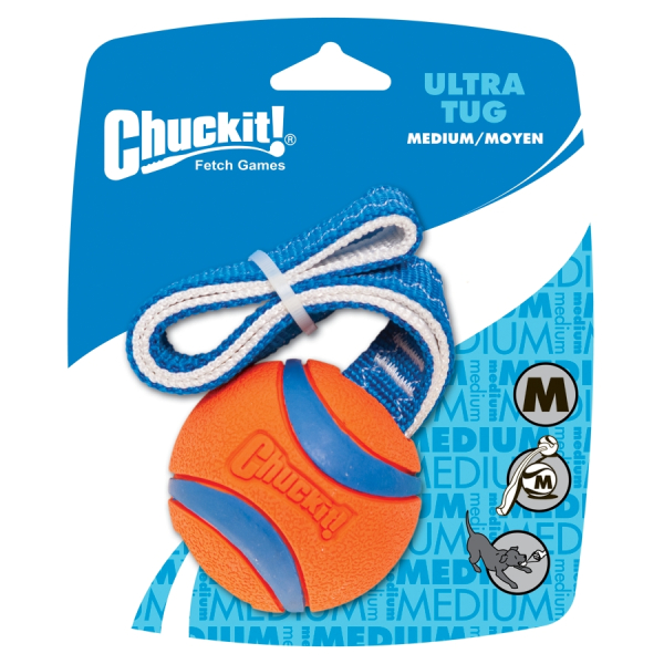 Chuckit! Ultra Tug - Hundeball mit Handschlaufe