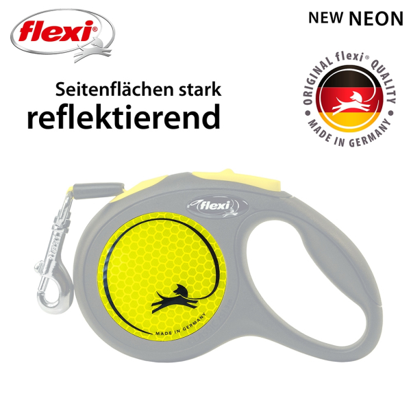 flexi Neon Gurt neongelb