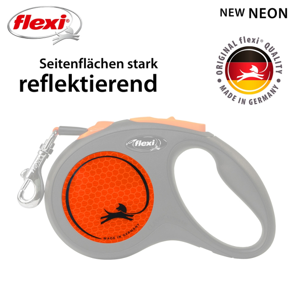 flexi Neon Gurt neonorange