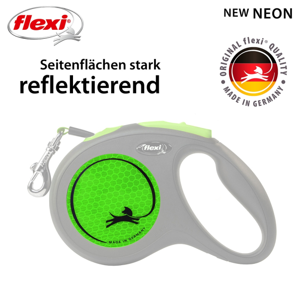 flexi Neon Gurt neongrün