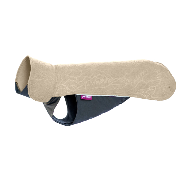 JumppaPomppa Fleece Hundepullover – Sand