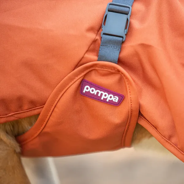 PerusPomppa Hunde Wintermantel Rust