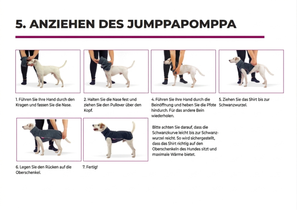 JumppaPomppa Fleece Hundepullover – Sand